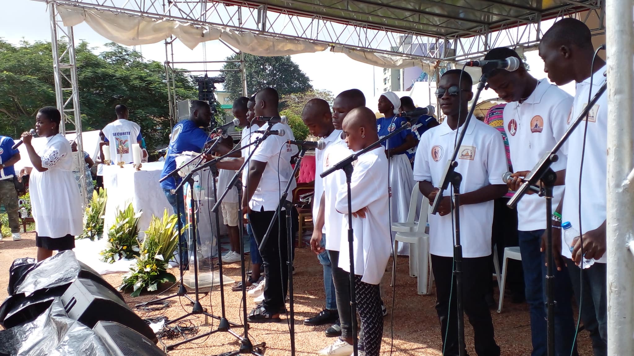 Le choeur des enfants IRFAM